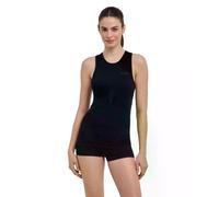 Falke Women's Warm W S/l Sh Functional Yarn Quick Dry Base Layer Top 1 Piece, Black 3000, XL