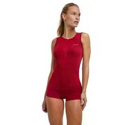 FALKE Women's Warm W S/l Sh Functional Yarn Quick Dry Base Layer Top 1 Piece, Red Ruby 8830, XS