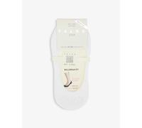 Falke Womens White 2000 Step Cotton-blend Socks Eur 39-40/6-7 Uk Women