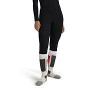 FALKE Women's Wool-Tech 3/4 W Ti Functional Yarn Quick Dry 1 Piece Base Layer Bottom, Black 3000, S