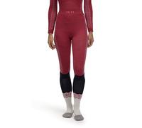FALKE Womens Wool-tech 3/4 W Ti Functional Yarn Quick Dry 1 Piece Base Layer Bottom, Red (Red 8644) - Trend, L EU