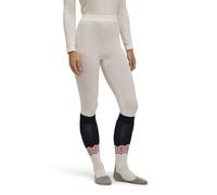 FALKE Women's Wool-Tech 3/4 W Ti Functional Yarn Quick Dry Base Layer Bottom 1 Piece, White Off-White 2040, S
