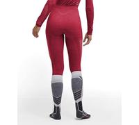 FALKE Women's Wool-Tech 3/4 W Ti Wool Functional Yarn Quick Dry Base Layer Bottom 1 Piece, Red Ruby 8830, S