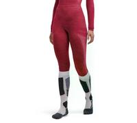 FALKE Women's Wool-Tech Light 3/4 W Ti Wool Functional Yarn Quick Dry Base Layer Bottom 1 piece, Red Ruby 8830, S