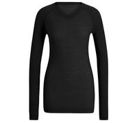 Falke Womens Wool Tech Light Long Sleeve Shirt - Black