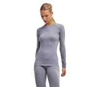 FALKE Women's Wool-Tech Light Round Neck Longsleeved Sports Functional Shirt Thermoregulating For Hot And Cold Weather Breathable Climate-Regulating Odour-Neutralising Wool Functional Yarn 1 piece