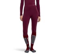 FALKE Women's Wool-Tech Protective 3/4 Sports Functional Tights for Cold to Very Cold Temperatures with Knee Protection Better Insulation Breathable Climate-Regulating Wool Functional Yarn 1 Piece