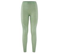 Falke Womens Wool Tech Tights - Quiet Green