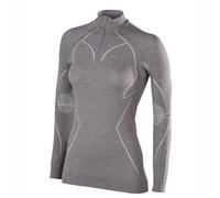 FALKE Wool Tech Baselayer Zip Neck Base Layer Top Women's - Medium