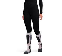 FALKE Women's Wool-Tech 3/4 W Ti Wool Functional Yarn Quick Dry Base Layer Bottom 1 Piece, Black 3000, S