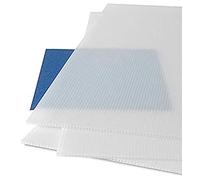 Falken Design COR-NAT-4MM/2436 Coroplast Sign Board, Corrugated Fluted Plastic Sheet 4mm (0.157") 24" x 36" - Natural, Plastic