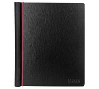 Falken Gloria Choir Folder with Ergonomic Handle Extremely Light Made of high-Quality Board Elegant Embossing Ring Mechanism 4 Elastic Bands 2 Pockets Inside DIN A4 Music Folder