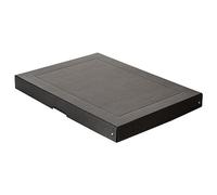 FALKEN Original PureBox Black 40 mm High DIN A3 Storage Box with Lid - Sturdy Recycled Cardboard - Blue Angel Vegan Gift & Transport Box, 1 Items