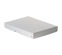 FALKEN Original PureBox Pro. Made in Germany, 40 mm high, DIN A4, DIN ISO 9706, DIN ISO 16245-A. Acid-free and ageing resistant storage box with lid, suitable for archiving box