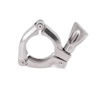 FALKIN 1.5" 2" 2.5" 3" 3.5" 4" 4.5" Tri Clamp 304 Stainless Three Section Sanitary Tri-Clamp Fitting for Homebrew Beer (Color : 1.5 inch)