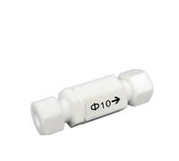 FALKIN Fit 3 4 6 8 10-25.4mm Tube OD Compression Union 1/4" 3/8" 1/2" -1" BSP Female PTFE One Way Non-return Inline Check Valve Crane(BSP 1I2-Female)