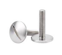 FALKIN M2 M2.5 M3 M4 M5 M6 M8 304 Stainless Steel Slotted Truss Mushroom Head Machine Screws Hardware Fasteners(M3x14mm 50pcs)