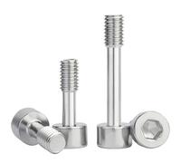 FALKIN M2 M2.5 M3 M4 M5 M6 M8 DIN912 304 Stainless Steel Hexagon Socket Cap Head Captive Screws Loose Bolts Anti-Loosening 2Pcs-10Pcs(6mm,M3(10pcs))
