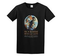FaLkiN Old Crow Medicine Show Men's Cotton T-Shirt Black Shirt Top Tee 3XL