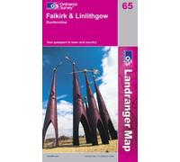 Falkirk and Linlithgow, Dunfermline: Sheet 65 (Landranger Maps)