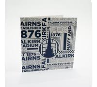 Falkirk FC Falkirk Slogan Greetings Card One Size