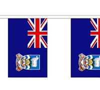 Falkland Islands Bunting - 9 Metre Bunting - Polyester - 30 Flags Per 9M Length - FlagSuperstore