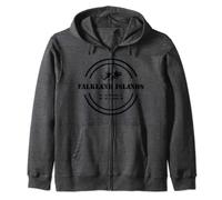 Falkland Islands Islas Malvinas Zip Hoodie