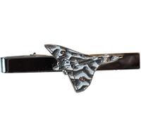 Falklands/Cold War Avro Vulcan RAF Jet Bomber Military Metal Aircraft Tie Clip