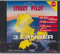 Falkplan Street Pilot. 3 Länder. CD- ROM für Windows NT 4.0/95