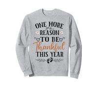 Fall Baby Reveal One More Reason To Be Thankful This Year Sweatshirt