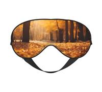 Fall Beautiful Autumn Hd Print Eye Mask,Silk-Like Sleep Mask,Night Sleeping Mask for Men Women,for Sleep Relaxation