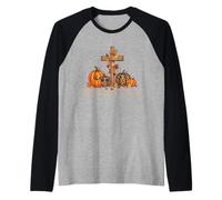 Fall Bible Verse Its Well My Soul Christian Thanksgiving Raglan Baseball Tee