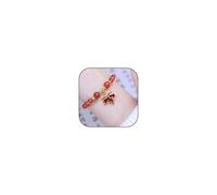 Fall Bracelets for Women Thanksgiving Bracelets Red Crystal Maple Leaf Charms Bracelet Autumn Party Accessories Thanksgiving Gifts for Women, L, alloy, no gemstone