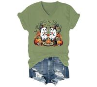 Fall Camping Boo Ghosts Shirt Halloween Camping Ghosts and Campfires T-Shirt