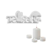 Fall Candle Molds | Handmade Fall Pumpkin Hedgehog Ornament Making Molds | Multi-Purpose Crafts Aid for Clay Candles Resin Ornaments Plaster Wax Cement Creative