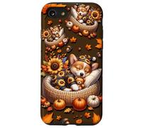 Fall Corgi Graphic For Women Men Kids Cute Autumn Sleep Case for iPhone SE (2020) / 7/8