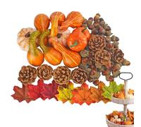 Fall Decorations Set - 166/ Thanksgiving Harvest Acorns Table Decorations | Table Centerpieces for Wedding Fireplace Shops Kitchen Desk Entryway Porch Front Door