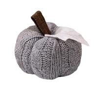 Fall Decorative Orange Pumpkins, Autumn Decor Reusable Knitted Pumpkin, Soft Decorative Ornaments Crochet Pumpkins