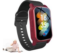 Fall Detection Smart Watch, 4G Emergency Alert Device with HD Video Call, Waterproof Design, Health Monitoring for Seniors with Dementia