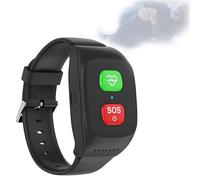 Fall Detection Watch for Seniors, GPS Tracking Smart Watch, SOS Emergency Call, Voice Call, IP67 Waterproof, Health Management for Alzheimer's and Dementia