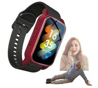Fall Detection Watchs for Seniors with 4G Gps & Fall Detection - Smart Watch for Elderly, Sos Emergency Call Watch, Hd Two-way Communication, Waterproof Health Tracker for Men and Women (Red)