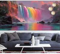 Fall Diamond Art Painting Abstract Diamond Painting Kits for Adults,Square Full Drill Gem Arts and Crafts Pictures Embroidery Cross Stitch Canvas Paint by Numbers for Kids,Gift Women 16x28in VQ-1047