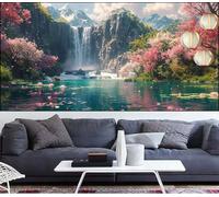 Fall Diamond Art Painting Mountain Diamond Painting Kits for Adults,Square Full Drill Gem Arts and Crafts Pictures Embroidery Cross Stitch Canvas Paint by Numbers for Kids,Gifts Women 40x120in LT-661