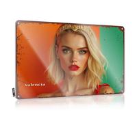 Fall Door Decorations Retro Wall Decor Rustic Essentials | Vibrant Valencia: A Glimpse Into Colorful Culture Cute Metal Wall Decor For Home Home(30X40CM)