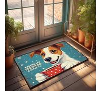 Fall Door Mats Outdoor Australian Sheedog Coffee Co. - A Cup Of Joy For Your Furry Frien Doormat Welcome Door Mats For Outside Entry Desk Floor Mat(65X90CM)