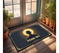 Fall Doormat Outdoor Vienna Ball: A Night Of Elegance And Entertainment Doormat Winter Welcome Mat Front Porch Rug(50X80CM)
