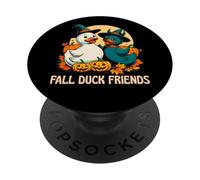 Fall Duck Friends Cruise Ducks Angel and Devil Your Choice PopSockets Adhesive PopGrip
