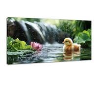 Fall Duck Painting by Numbers for Adults, Painting by Numbers Kits Canvas, DIY Color Oil Paintings Acrylic Paints, with Paintbrushes, Hobbies for Adults Women, Home Decor 28x56in Without Frame 0z-194