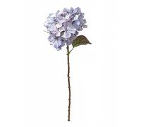 Fall Faux Hydrangea Flowers Bouquet, Autumn Silk Hydrangeas for Wedding Decor, Bridal Hand Bouquet, Home Table Centerpiece, Rustic Autumn Floral Decoration (blue purple, 1)