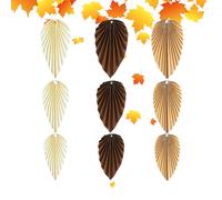 Fall Festival Decorations | Wedding Maple Leaves Paper Fans Ornaments,Hangable Decoration for Thanksgiving Autumn Wedding Baby Shower Wall Ceiling Party